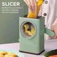 Multifunctional 3in1 vegetables cutter Rotary Drum cutter and slicer.