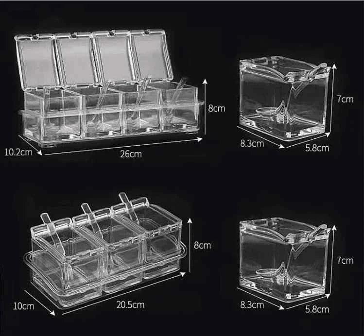 Crystal Seasoning Acrylic Box