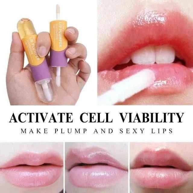 2 In 1 Moisturizing Lip Plumper Gloss.