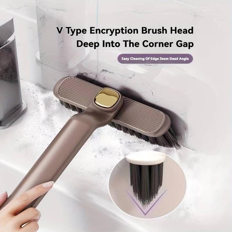 Rotating V Shaped Cleaning Brush.