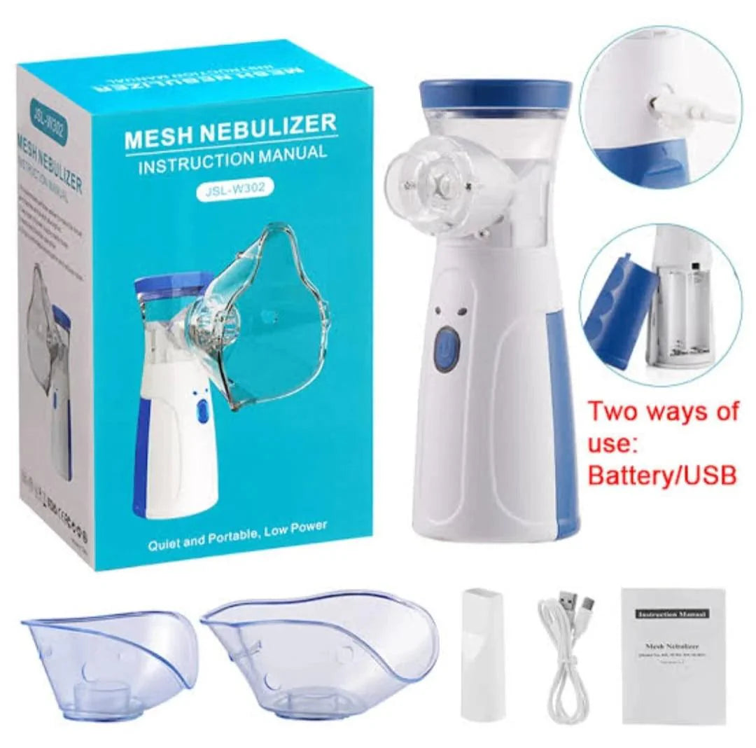 Portable Mesh Nebulizer For Kids And Adults.
