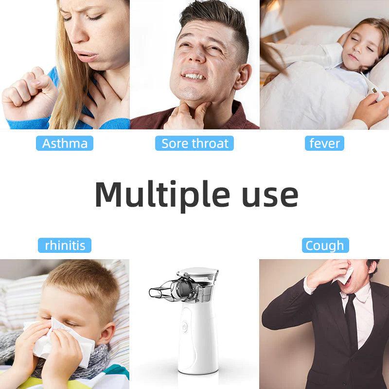 Portable Mesh Nebulizer For Kids And Adults.
