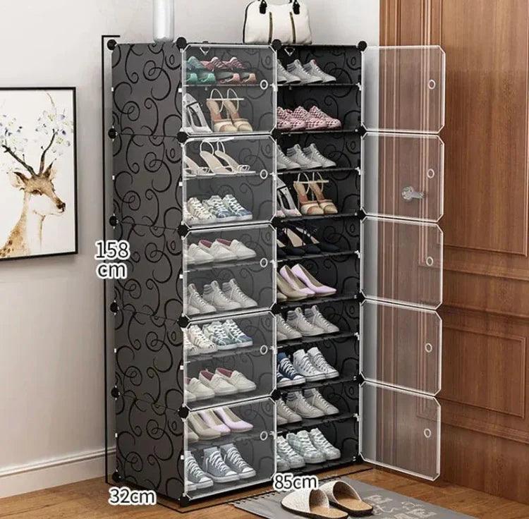 Attachable Cabinet Shoe Rack.
