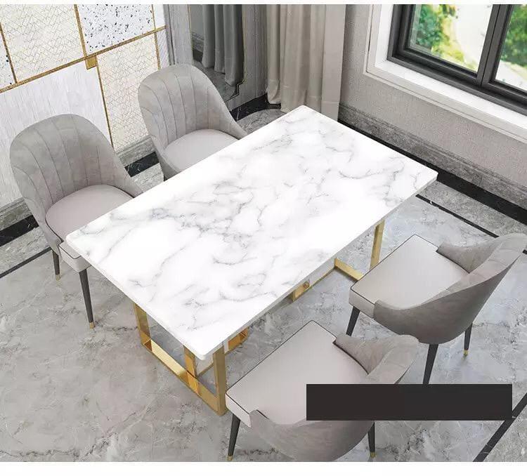 Self-Adhesive Marble-Style Wallpapers, Countertop Stickers for Kitchen Cabinets, and Furniture Decorative Marble Stickers.