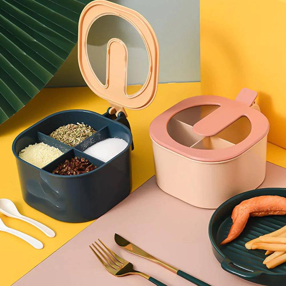4 Grids Spice box.