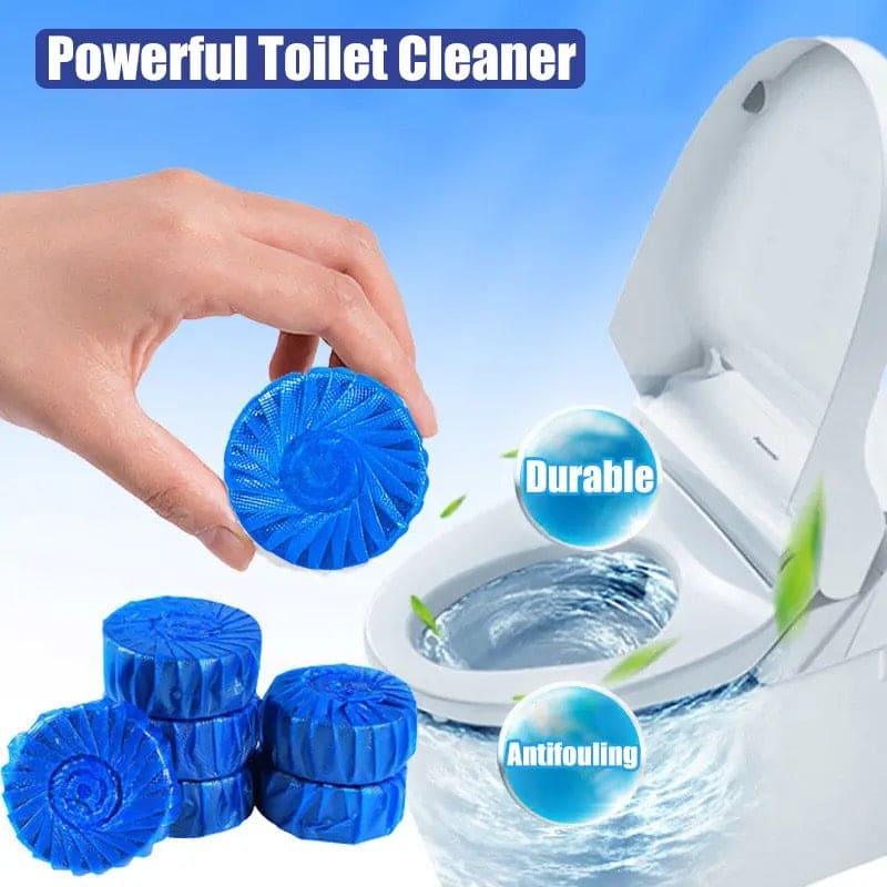 10pcs Blue Bubble Toilet Cleaner.