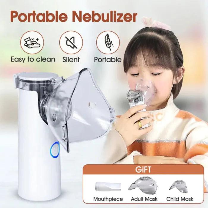 Portable Mesh Nebulizer For Kids And Adults.