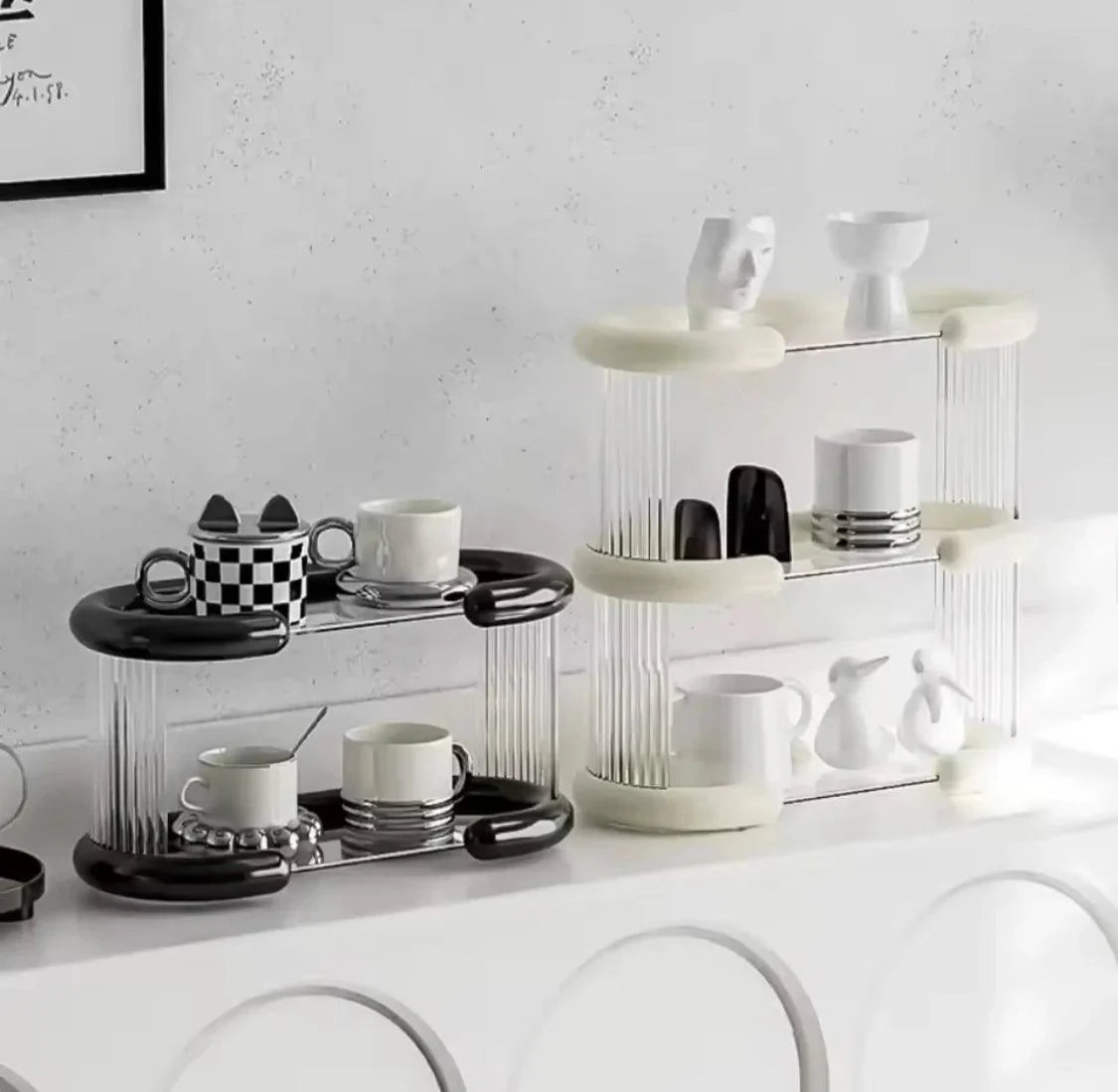Multipurpose Storage Rack for Bathroom, Vanity, and Kitchen – Cosmetic and Organizer Shelf.