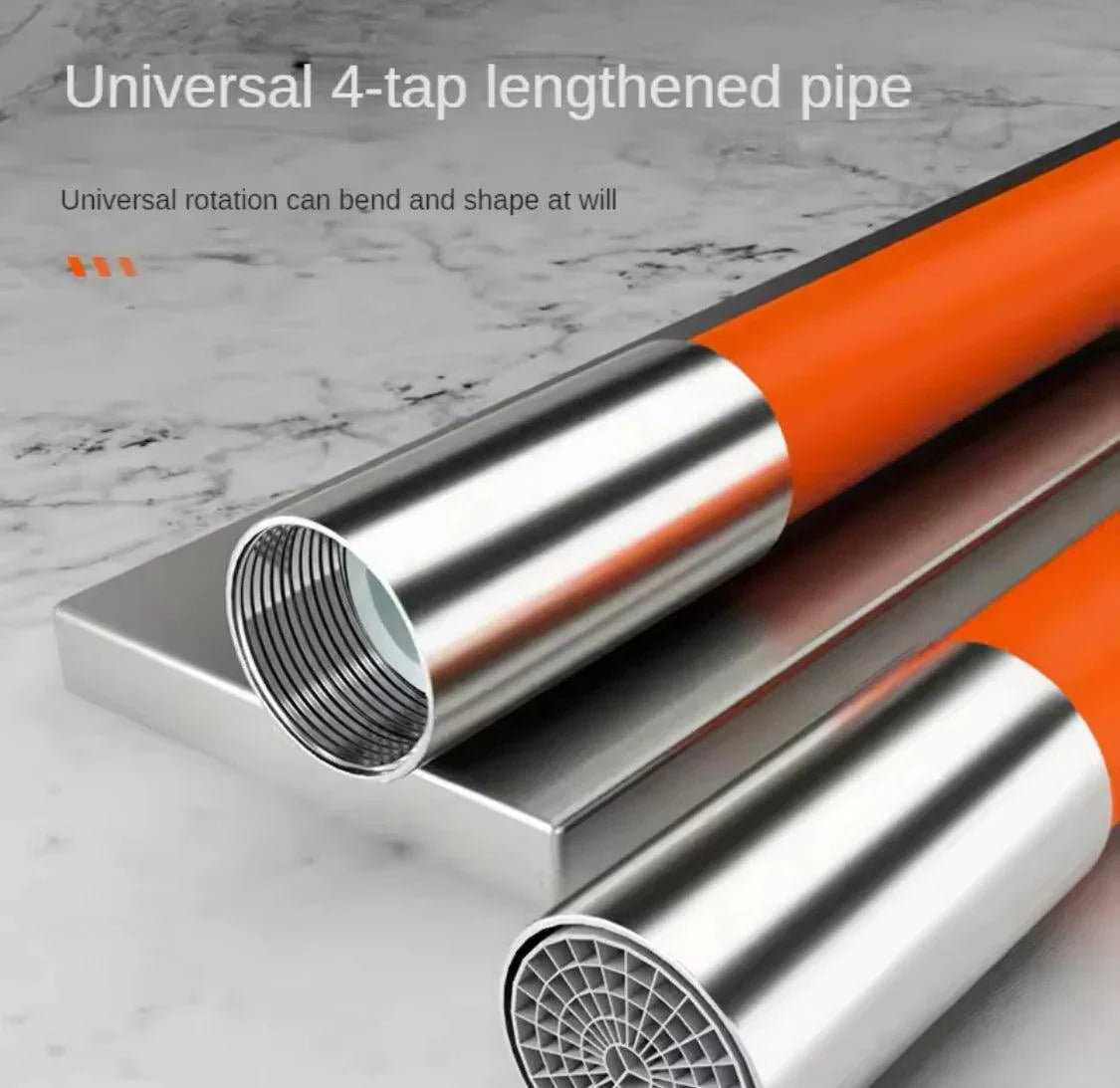 360° Rotation Faucet Extender Pipe.