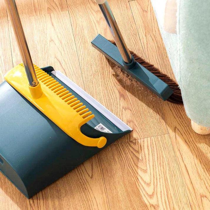 Broom And Dustpan Set Scoop Cleaning Brush.