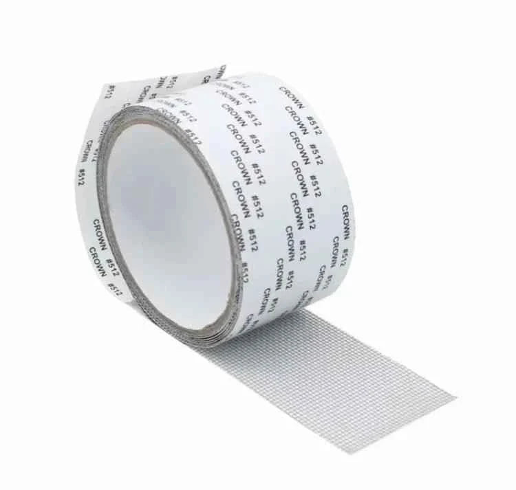 180Cm Self-Stick Mesh Tape for Window and Mosquito Screen Repairs.