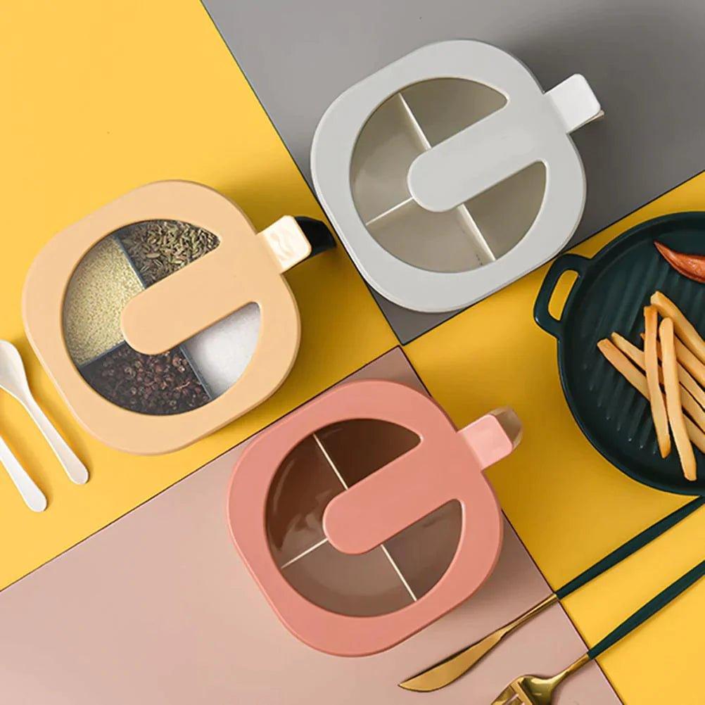 4 Grids Spice box.