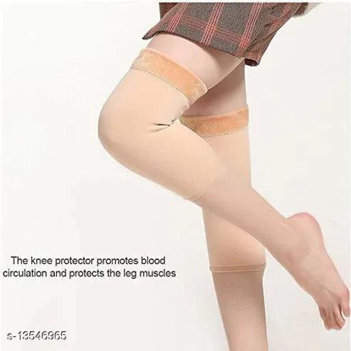 Unisex Fleece Knee Warmers.