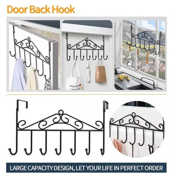 7 Hook Iron Door Hanger.