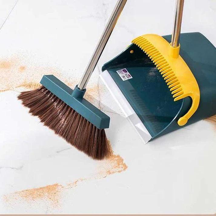 Broom And Dustpan Set Scoop Cleaning Brush.