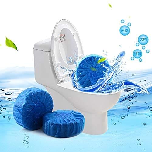 10pcs Blue Bubble Toilet Cleaner.