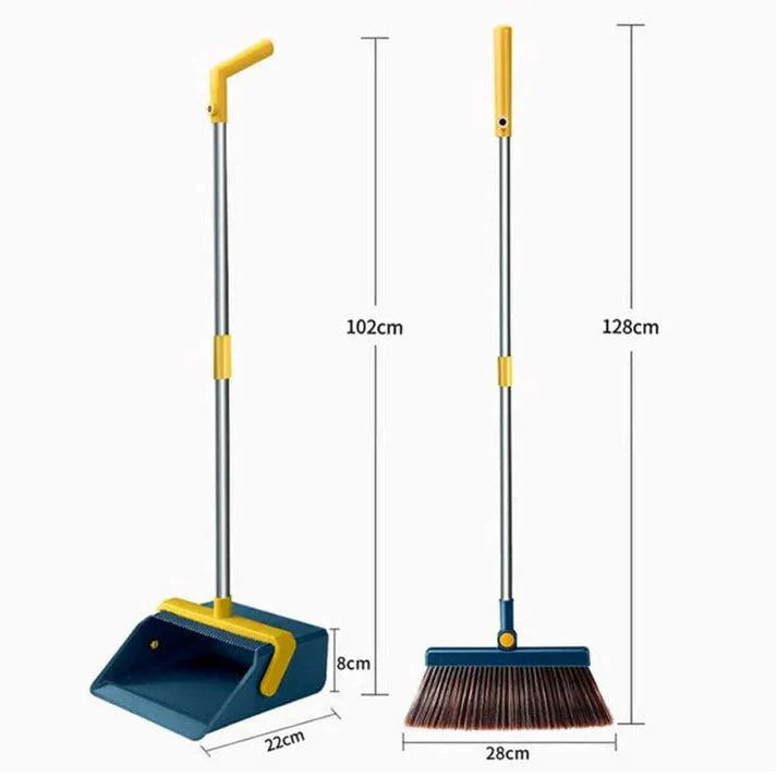 Broom And Dustpan Set Scoop Cleaning Brush.