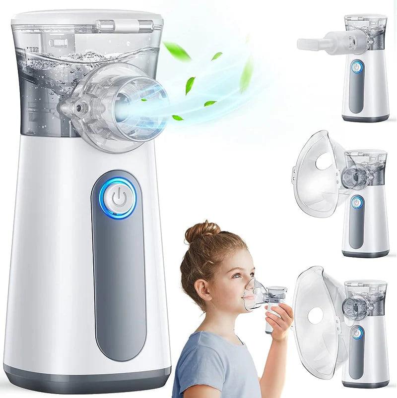 Portable Mesh Nebulizer For Kids And Adults.