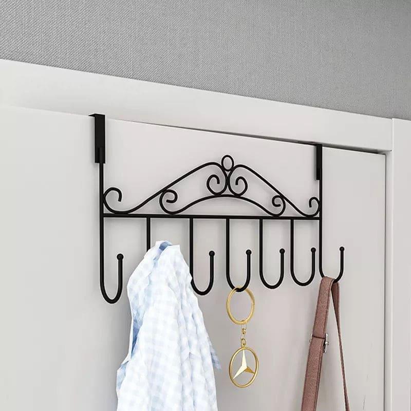 7 Hook Iron Door Hanger.