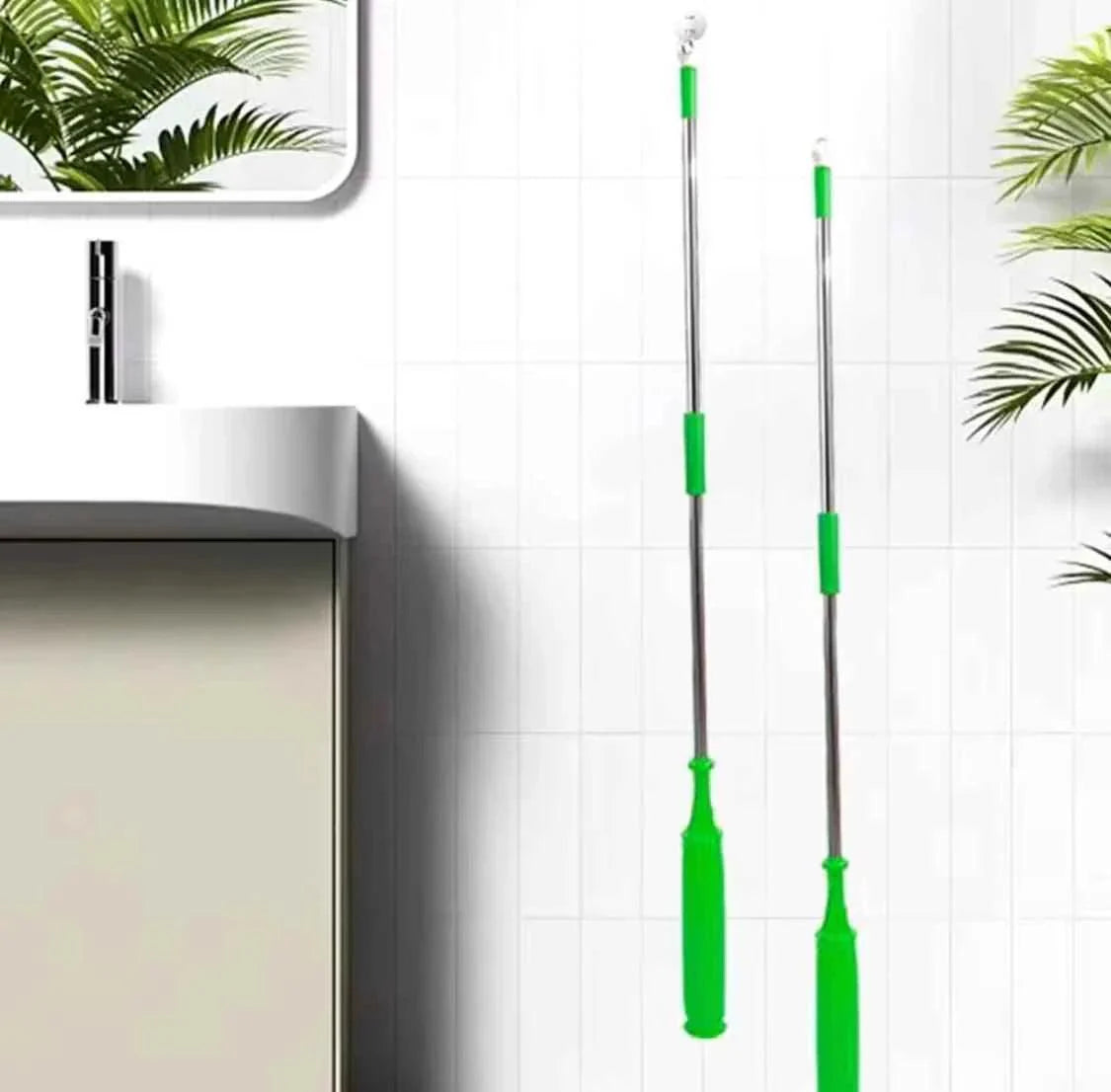 Twister Microfiber Mop Wiper, 2 In 1 Microfiber Floor Mop, Long Handle Kitchen Floor Cleaning Tool.