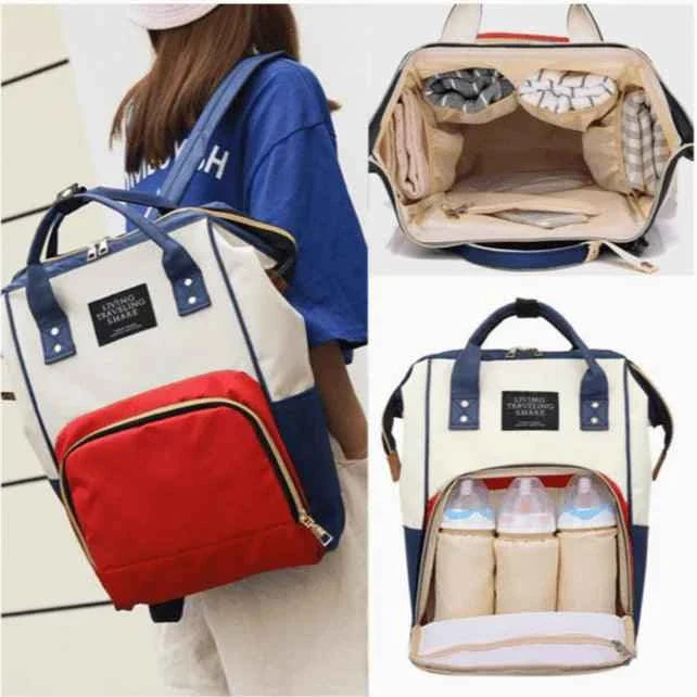 Baby Diaper Bag, Waterproof Travel Backpack,