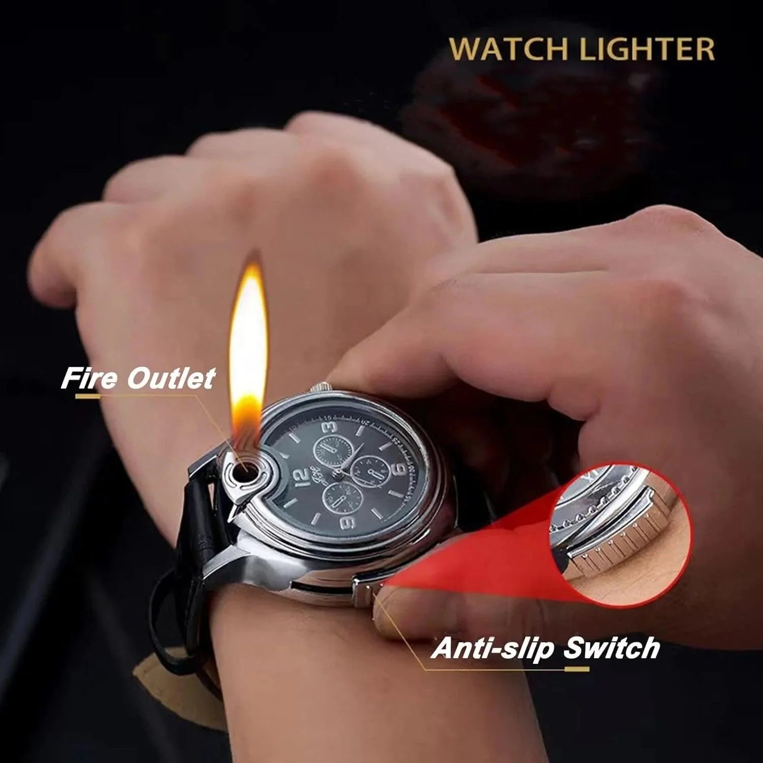 Wrist Watch Inflatable Lighter.