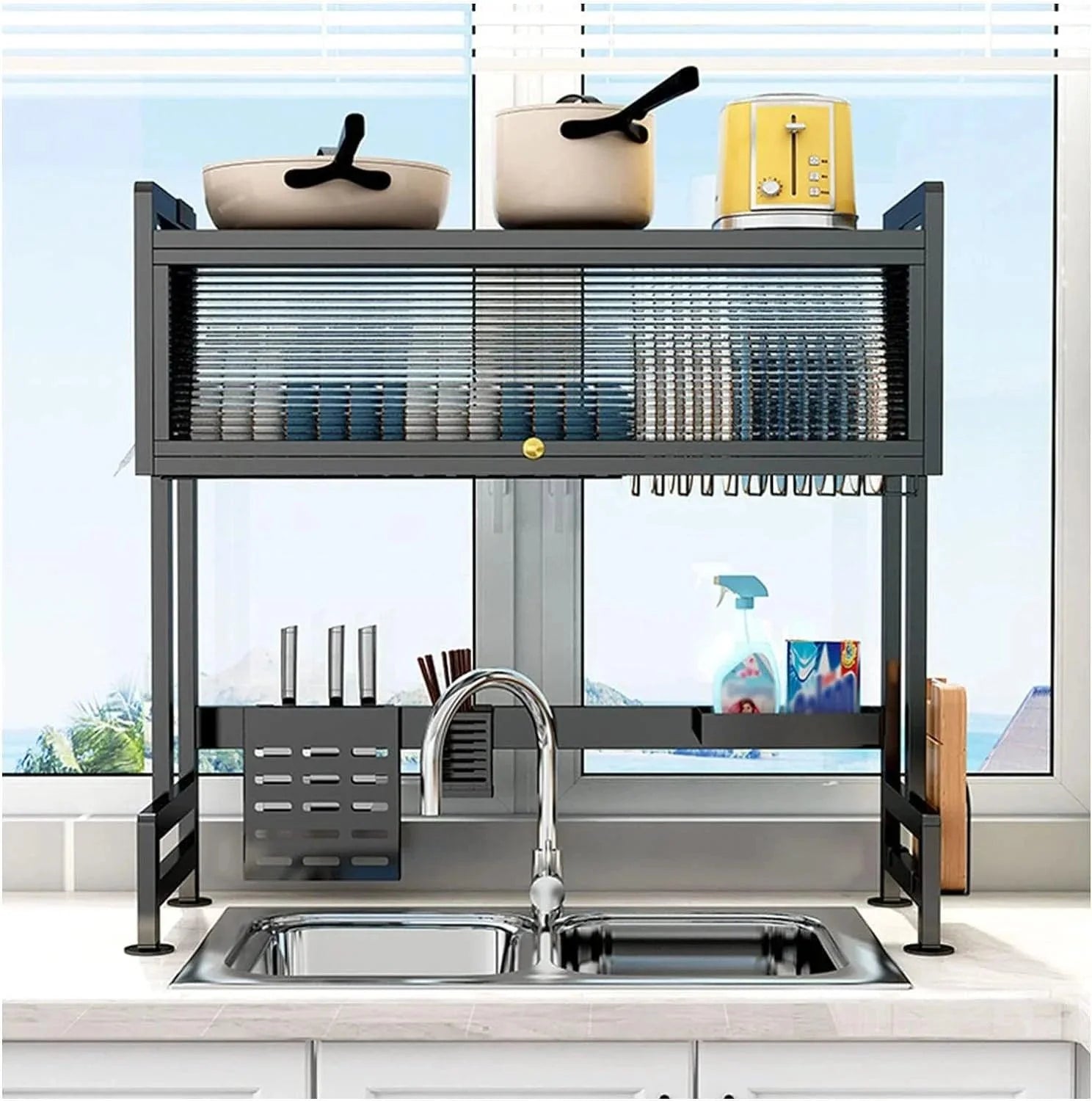 Over The Sink Cabinet Rack.