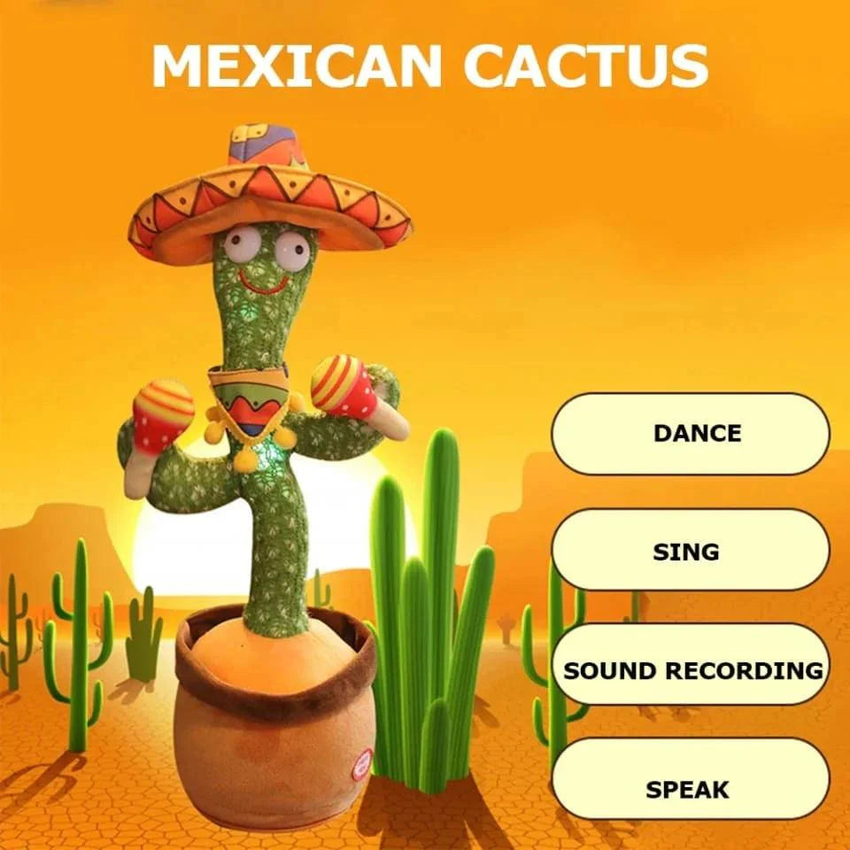 Dancing Cute Cactus and Talking Cactus Toy.