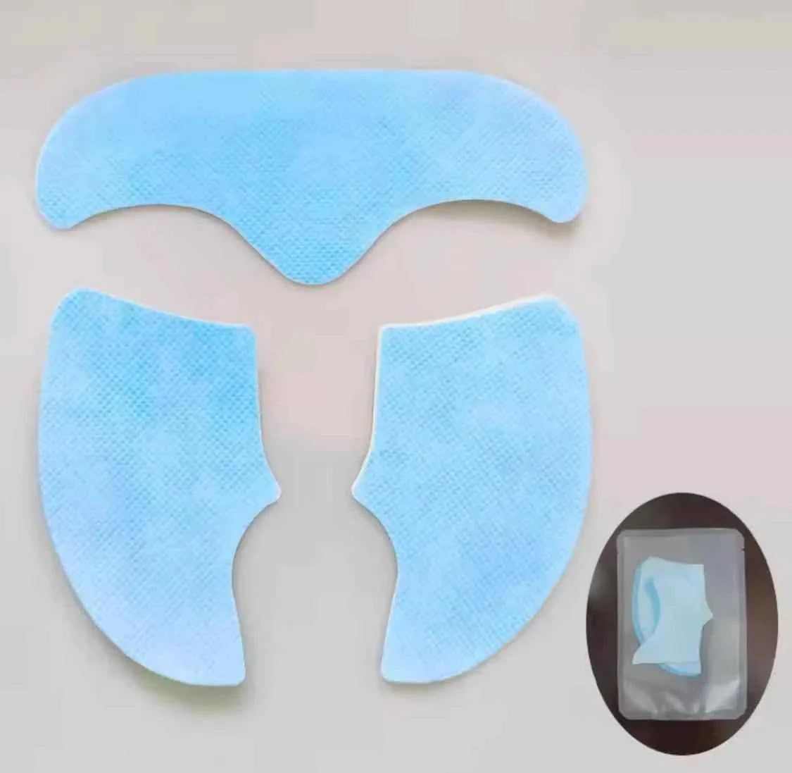 Set of 3 Pure Collagen Face Masks - Anti-Aging, Wrinkle Reduction, Korean Glass Skin Hydrating Sheet Mask.