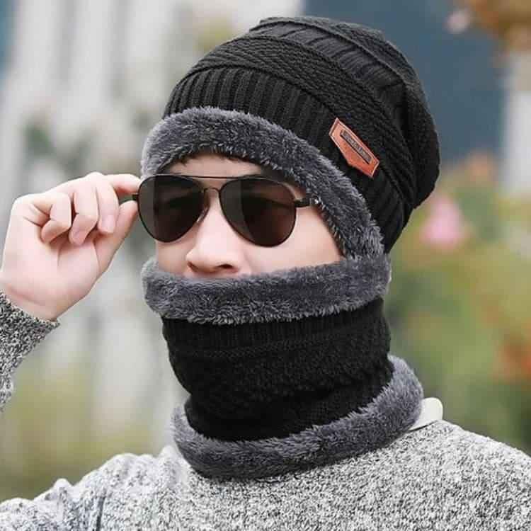 Winter Cap With Neck Mufler set.