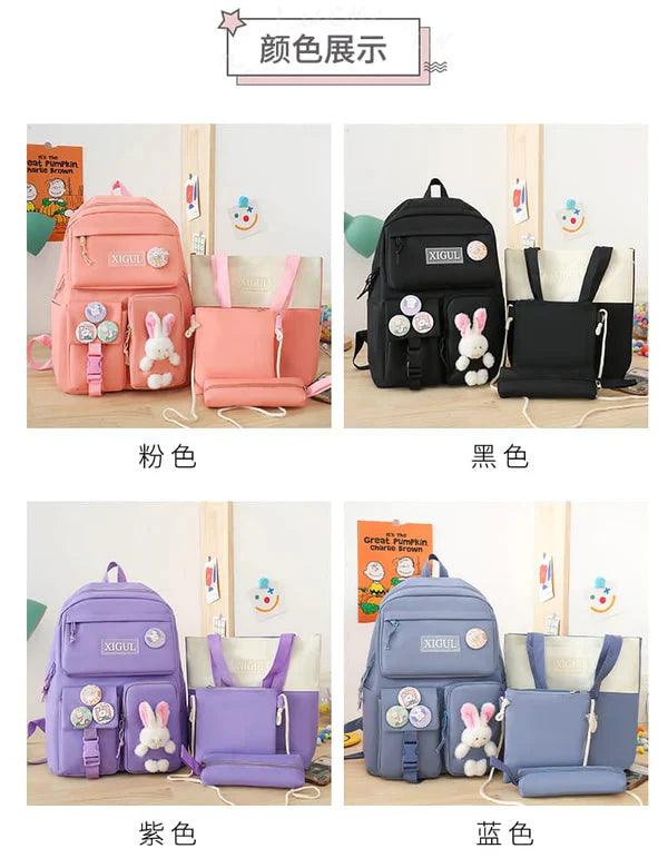 4pcs Bunny Bag Set.