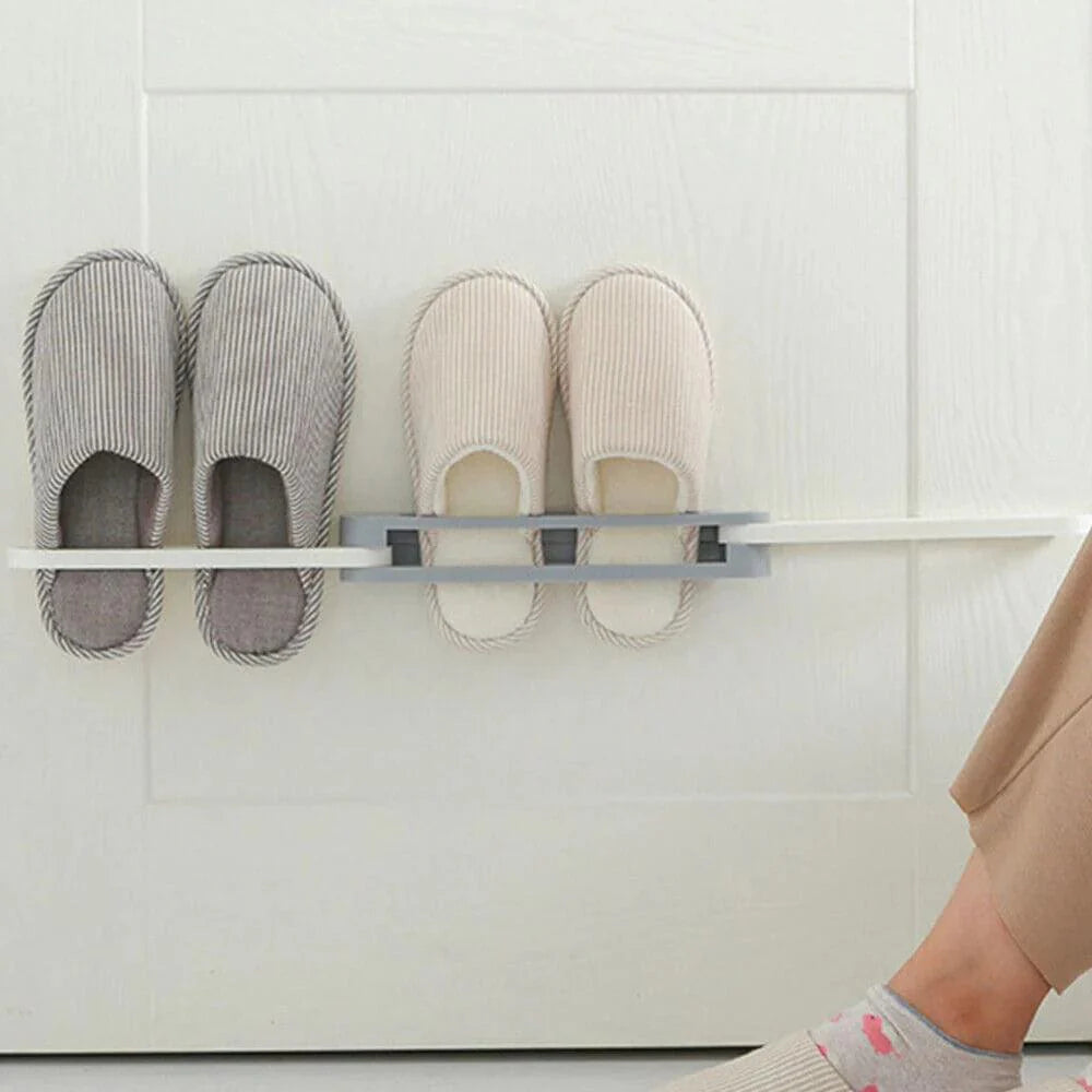 Wall Mounted Shoe & Bathroom Towel Organizer Rack.
