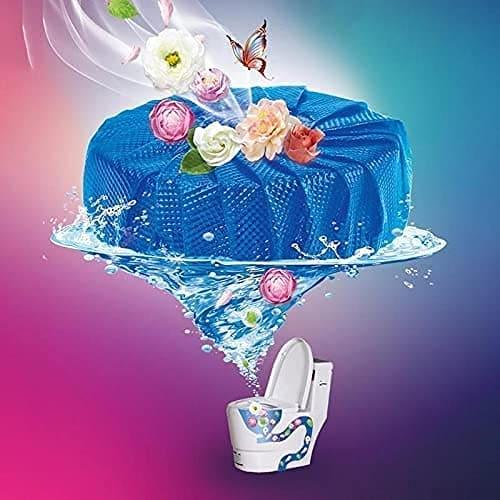 10pcs Blue Bubble Toilet Cleaner.