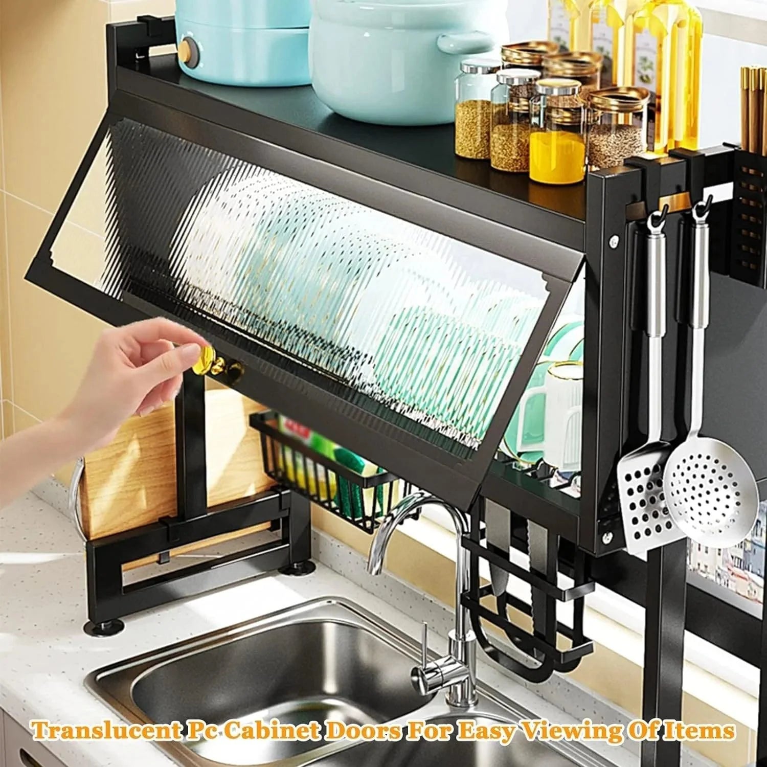 Over The Sink Cabinet Rack.