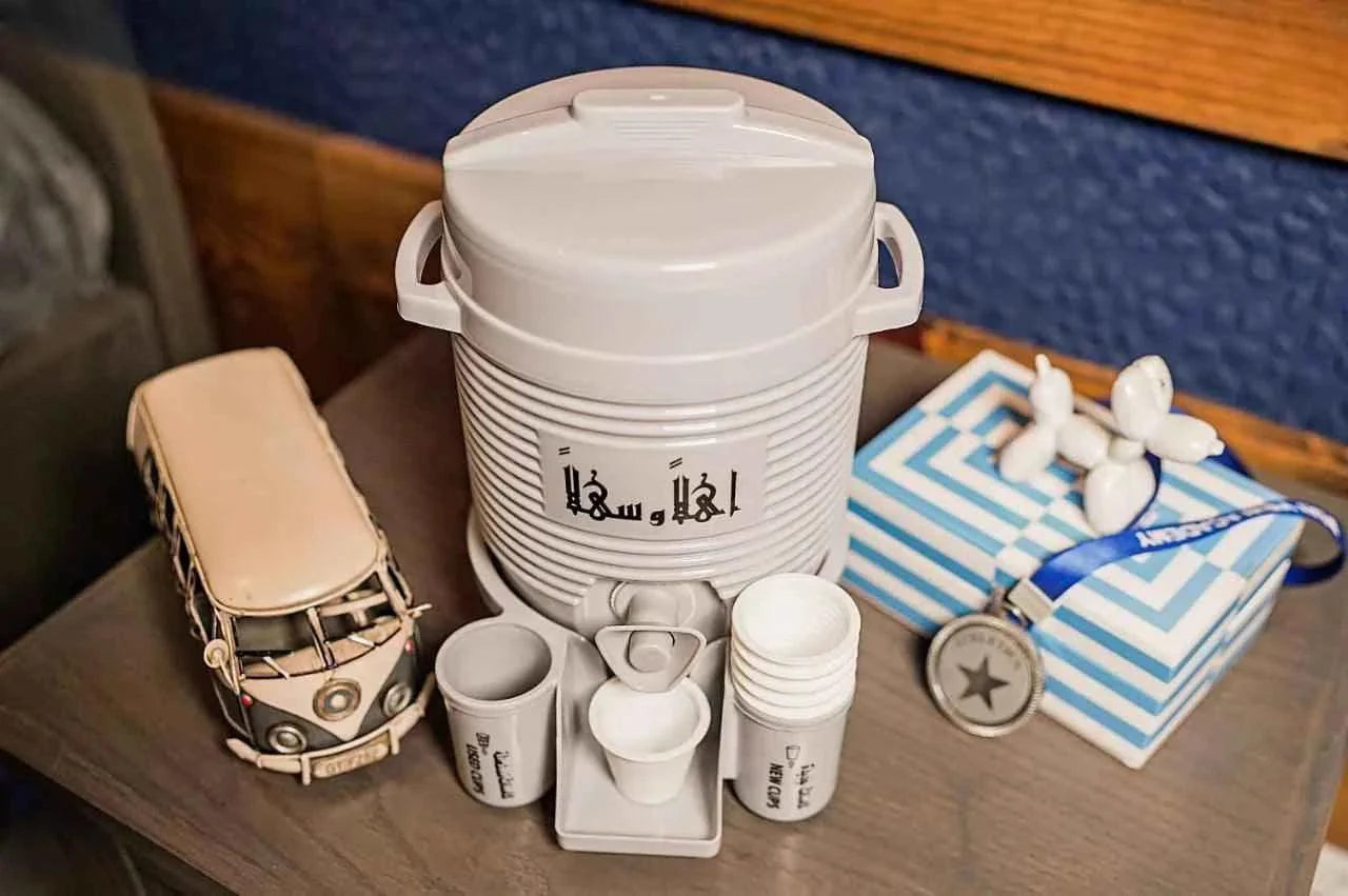 2 Litter Water Cooler With 6pec Glass, Mini water cooler tank, Kitchen Beverage Dispenser Cooler.