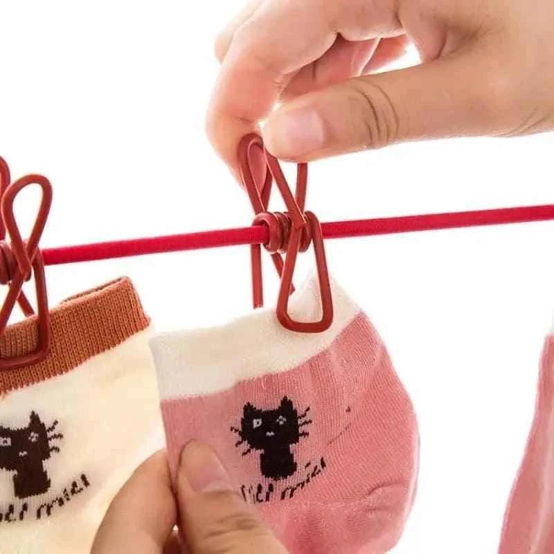 12 Clip Elastic Clothesline.