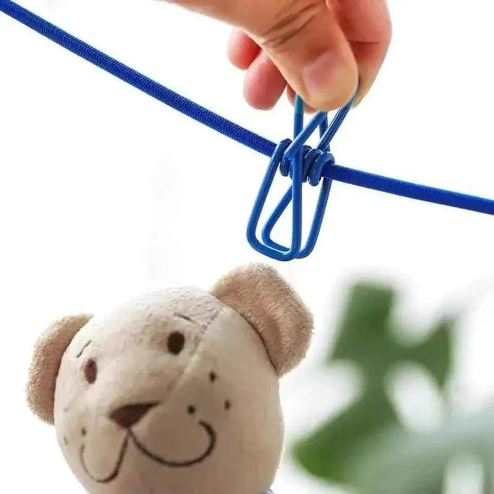 12 Clip Elastic Clothesline.