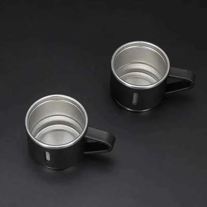 Stainless Steel Insulated Flask and Mug Set.
