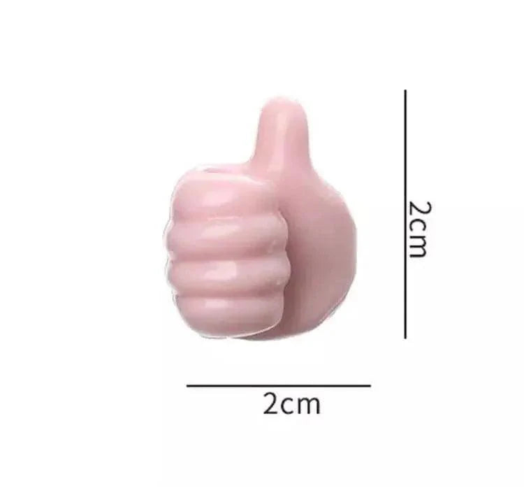 Silicone Multifunctional Hand Wall Clips 10 pieces