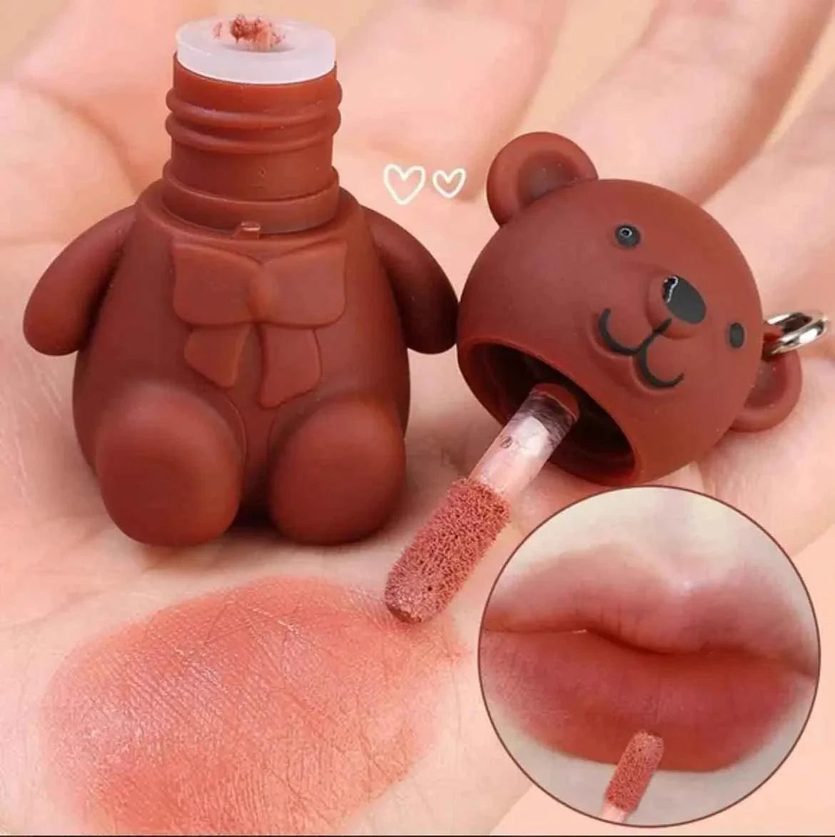6pcs Korean Bear Lipgloss ✨💄