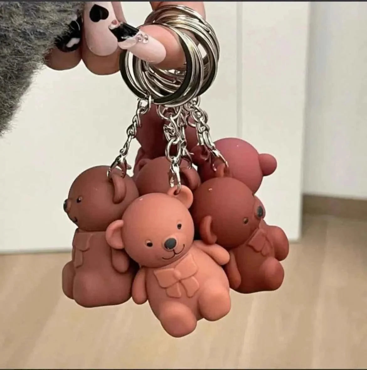 6pcs Korean Bear Lipgloss ✨💄