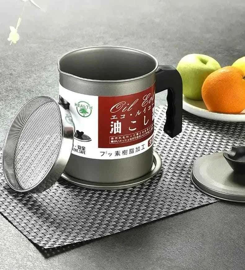 Stainless Steel Oil Filter Pot 1.4 Liter