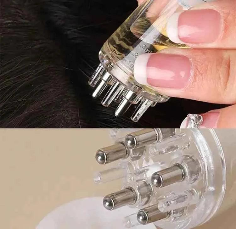 Compact Scalp Oil Applicator.