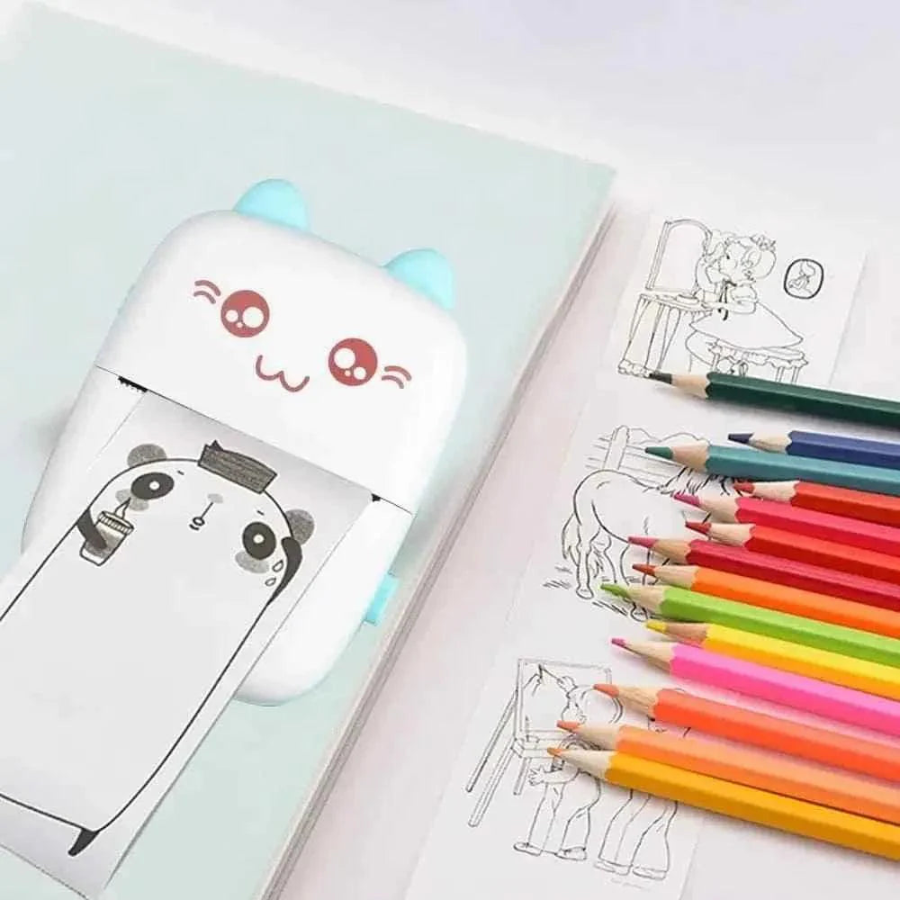 Pocket Printer Mini Bluetooth Photo Printer Pocket Wireless Printer