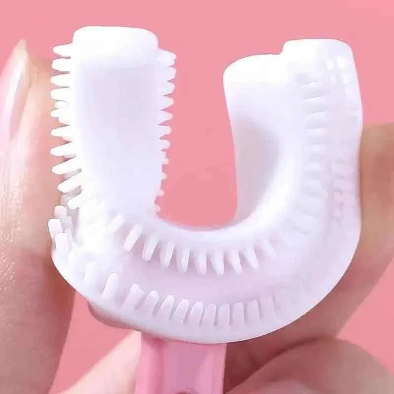 Silicon U Shape Kids Toothbrush