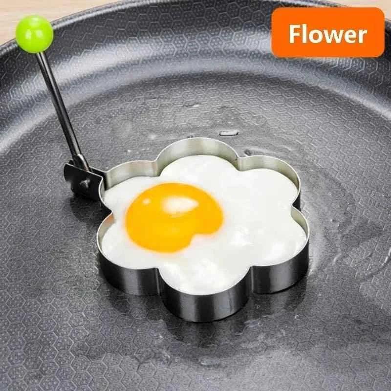 4pcs Stainless Steel Fried Egg Mould